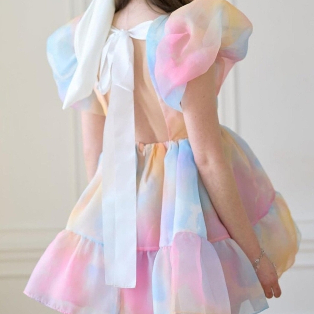 NWT Selkie Bundle dress + top + baby soft scrunchie